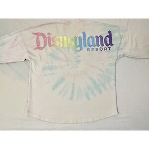 Disneyland Resort Spirit Jersey Shirt Adult Size M Medium Tie‎ Dye Glitter